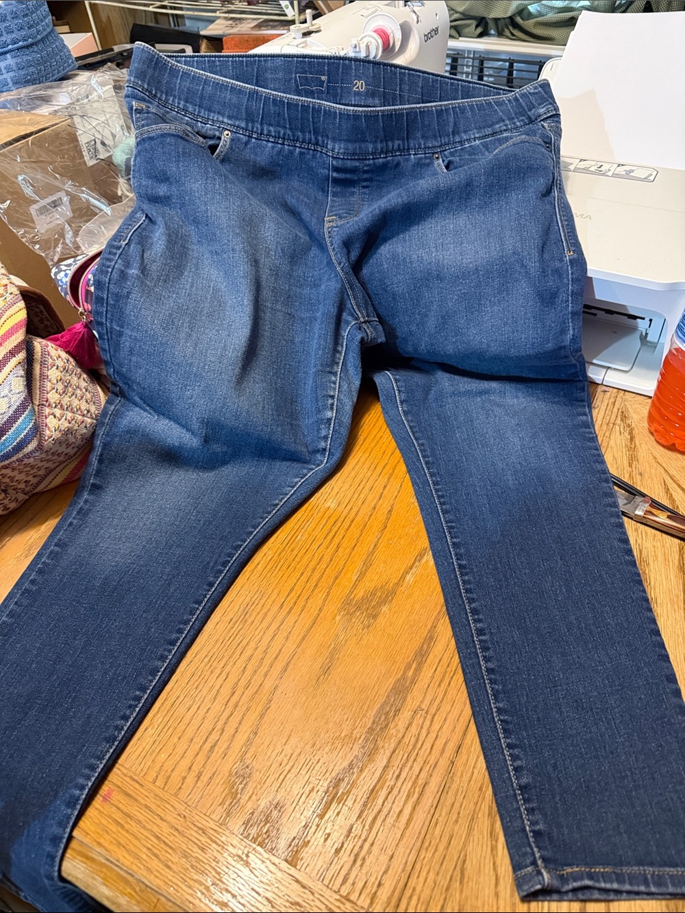 Levi's Women's Dark Blue Skinny Jeggings